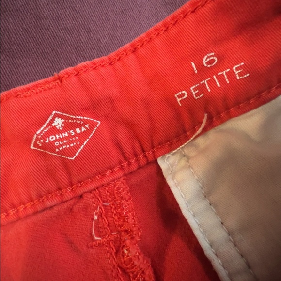 Red Women's Shorts - Picture 4 of 5